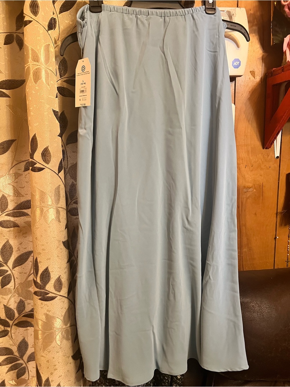 No Boundaries Light Blue Women's Maxi Skirt